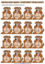 Our grade 1 subtraction worksheets provide practice in solving basic subtraction problems. Grade 1 Subtraction Printable Maths Worksheets And Exercises