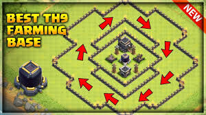 new ultimate cwl th9 war base 2020!! Coc Th9 Farming Base 2019 Clash For Clans