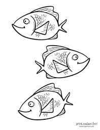 Check spelling or type a new query. Top 100 Fish Coloring Pages Cute Free Printables Print Color Fun