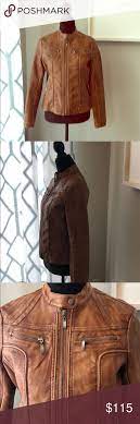 Sellers Pick Bernardo Leather Moro Jacket Brown Leather Jacket Leather Jacket Jackets