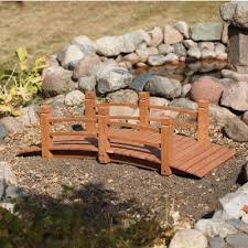Stonegate Designs Wooden Garden Bridge 5ft L Model Kmg100858 Wp Garden Bridge Wooden Garden Cedar Garden Bridge