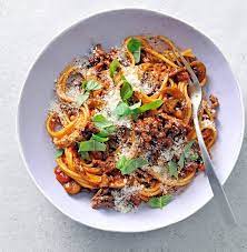 One Pot Spaghetti With Meat And Mushroom Ragu Savory Recipe In 2021 Pasta Dinner Recipes One Pot Meals Easy Pasta Recipes