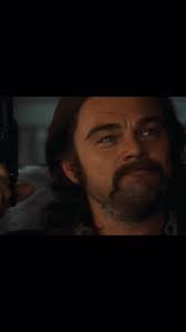 Watching once upon a time in hollywood Leonardo and Brad get interviewed