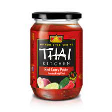 Schwefeldioxid und sulfide in einer konzentration von mehr als 10mg/kg oder 10/mg/l, als so2 angegeben. Rote Thai Currypaste Thai Produkte Thai Kitchen Thai Kitchen