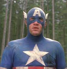 Marvel In Film N 5 1990 Captain America Matt Salinger As Captain America Captain America Captain America