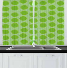 east urban home lime green kitchen curtain