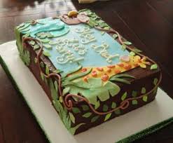 Order baby shower theme cake online for your newborn baby. Jungle Animal Baby Shower Cakes Cutestbabyshowers Com