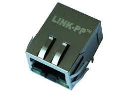 Power over ethernet (poe) adapter: Single Port Magnetic Poe Rj45 Pinout Lpjp4320genl With Shield Emi Tabs