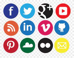 Yashilanka Social Sharing Buttons Transparent Background Social Media Icons Png Clipart 1524113 Pinclipart