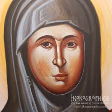 Painting St Maria of Paris (With Interventions from the Saint Herself) —  Ikonographics: Icons and Tutorials by Julia Hayes