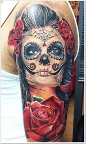 This means both men and women can wear them, and decorate them in. 40 Bloodcurdling Day Of The Dead Tattoos