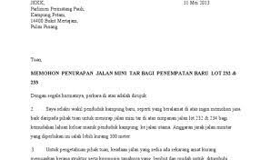 Surat pengalaman kerja merupakan surat pernyataan berakhirnya hubungan kerja karyawan dengan perusahaan yang mencantumkan pengalaman karyawan tersebut selama bekerja. Contoh Surat Rasmi Permohonan Pemasangan Lampu Jalan Cute766