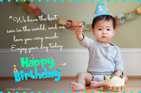 Happy birthday my son, your momma loves you dearly! 106 Wonderful 1st Birthday Wishes And Messages For Babies