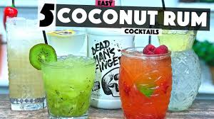 And these coconut cream and pineapple for this recipe you'll want to grab these 5 things. 5 Easy Coconut Rum Cocktails You Can Make At Home Dead Mans Fingers Rum Youtube
