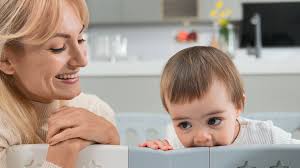 Amazon.com : Coolever Baby Playpen, Safety Baby Gate Playpen for Babies and  Toddlers Sturdy and Immovable Baby Fence Play Area Activity Center Portable  Design for Indoor Outdoor (Grey+White+Star 16 Panel) : Baby