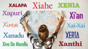 The letter j is the only one not found on the periodic table. Cities That Start With X From Around The World
