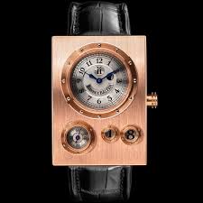 Horological construction and horological arts. Vianney Halter Trio Grande Date