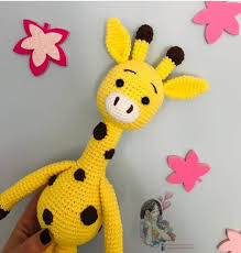 Amigurumi Saskin Zurafa Yapimi Zurafa Amigurumi Oyuncak Bebek Saci