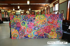 Free for commercial use no attribution required high quality images. Downlands Collaborative Painting Shiny Happy Art