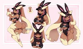 lopunny (pokemon) drawn by teranen | Danbooru