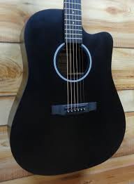 Fender Black Acoustic Electric Guitar New Martin Dcxae Black Dreadnought Cutaway Acoustic Electric Guitar Martin Guitar Martin Guitar Acoustic Electric Guitar