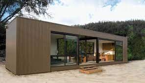 Small prefab homes are known for their compact living spaces with excellent functionality. Small Eco Houses The Rincon From Marmol Radziner Prefab Prefabricated Houses Prefab Homes Container House