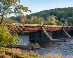 Image of Roebling's Delaware Aqueduct pictures