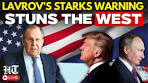 Sergey Lavrov Live: Putin's Ally Issues Dire Warning to the ... - YouTube