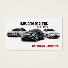 Auto Sale Dealership Cars Business Card Zazzlecom Cars For Sale Dealership Business Cards