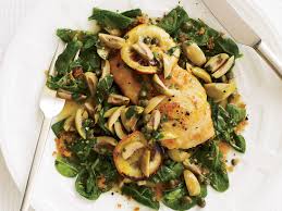 Sauteed Chicken With Olives Capers And Roasted Lemons Recipe Recipe Pesto Chicken Salads Red Pesto Chicken With Olives