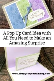 Cut it with scissors (free pattern) or with your cutting machine (free svg/dxf files). A Pop Up Card Idea With All You Need To Make An Amazing Surprise