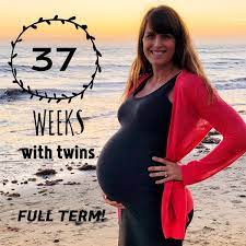 Twin Pregnancy Update 37 Weeks Pregnant With Twins Full Term Fitness Fatale