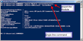 Copy the below example vbscript code and paste it in notepad or in vbscript editor. Use Powershell To Find Locked Out User Accounts Scripting Blog