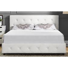 Includes drawers for additional storage. Dhp Dakota Tufted Platform Bed Hayneedle