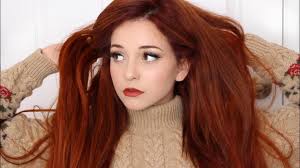 How To Autumn Orange Ginger Hair Dye Tutorial Youtube