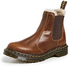 They're constructed with elasticated panels. Amazon Com Dr Martens Women S 2976 Leonore Chelsea Boot Ankle Bootie