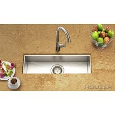 houzer contempo trough bar prep bowl