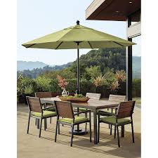 Free shipping on orders over $35. Rocha Rectangular Dining Table Outdoor Patio Umbrellas Patio Patio Inspiration
