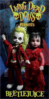 Just hope beetlejuice doesn't send you through the roof. Living Dead Dolls Bride And Groom Lydia And Beetlejuice Scary Dolls Living Dead Dolls Beetlejuice