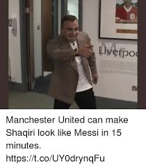 Jun 07, 2021 · the meme shared by jaffer is based on a bollywood film 'hera pheri, which reads:'kya gunda banega re tu'. Liverpo Manchester United Can Make Shaqiri Look Like Messi In 15 Minutes Httpstcouy0drynqfu Manchester United Meme On Awwmemes Com