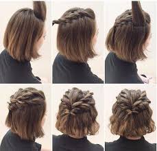 Formal events are a great place to show off your style and fashion choices. Cool Easy Cute Hairstyle For Short Hair Tutorial Hairstyles And Haircuts For You Cute Hairstyles For Short Hair Hair Styles Short Hair Styles