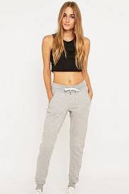Trousers - Urban Outfitters Grey Tracksuit Tracksuit Bottoms Fashion