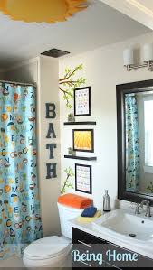 Amazing gallery of interior design and decorating ideas of boys bathroom ideas in bathrooms by elite interior designers. This Is Such A Cute Kids Boys Bathroom Decor Toddler Bathroom Kids Bathroom Colors
