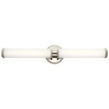 Check spelling or type a new query. Kichler Indeco 27 2 Light Led Bathroom Vanity Light In Polished Nickel Lightsonline Com