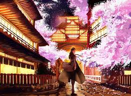 With tenor, maker of gif keyboard, add popular anime sakura tree animated gifs to your conversations. Hd Wallpaper Anime Original Maiden Night Sakura Tree Shrine Wallpaper Flare