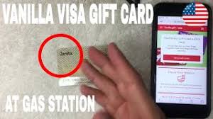Do gas stations sell visa gift cards. How To Use Vanilla Visa Gift Card At Gas Station Youtube