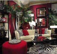 Thanks for visiting our red living room photo gallery where you can search lots of red living room design ideas. Red Zebra Safari Living Rooms Living Room Decor Burgundy Zebra Living Room