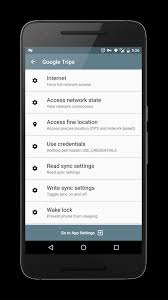 You have no granular control over what data apps can access, so the only way to prevent an app from seeing your location or starting up on boot, for instance, is to not install the app in the first place. Permissions For Android Apk Download