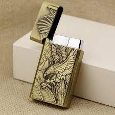 Unique Windproof Refillable Cool Lighter For Men Butane Gas Jet Torch Cool Lighters Zippo Lighter Fluid Lighter