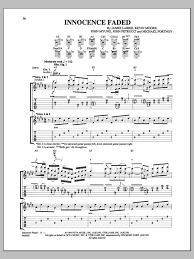 C where are you now. Dream Theater Innocence Faded Sheet Music Pdf Notes Chords Pop Score Guitar Tab Download Printable Sku 155159